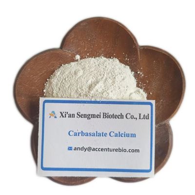 Utilisation chez l'animal CAS 5749-67-7 Médecine vétérinaire Antibiotique Carbasalate de calcium de haute pureté